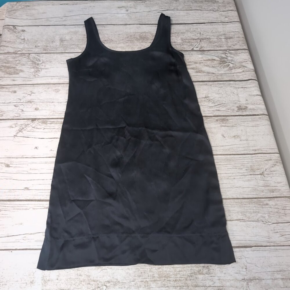 Brochu Walker Black 100% Silk Slip Dress Size Small